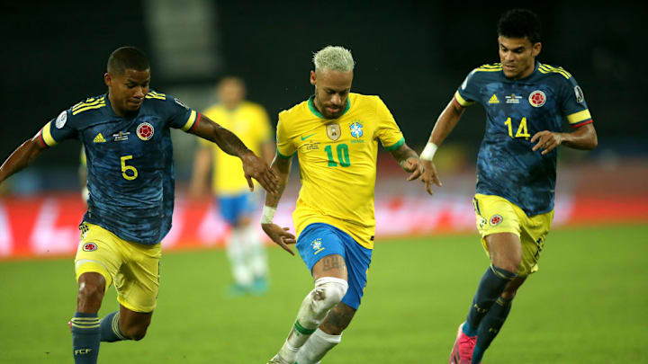 Neymar Jr, Wilmar Barrios, Luis Diaz